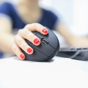 Ergonomisk Vertikal Datormus - Trådlös