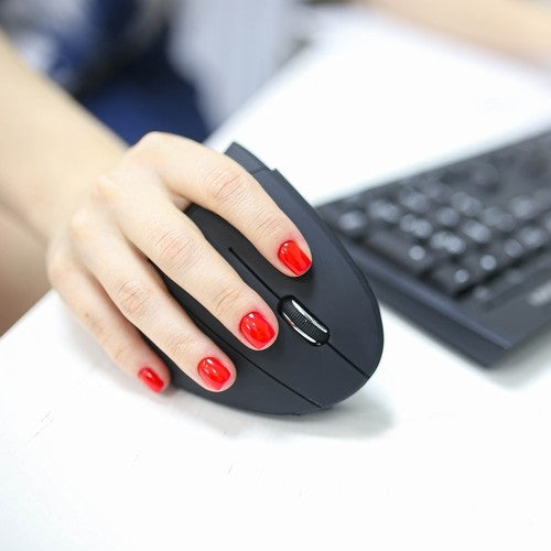 Ergonomisk Vertikal Datormus - Trådlös