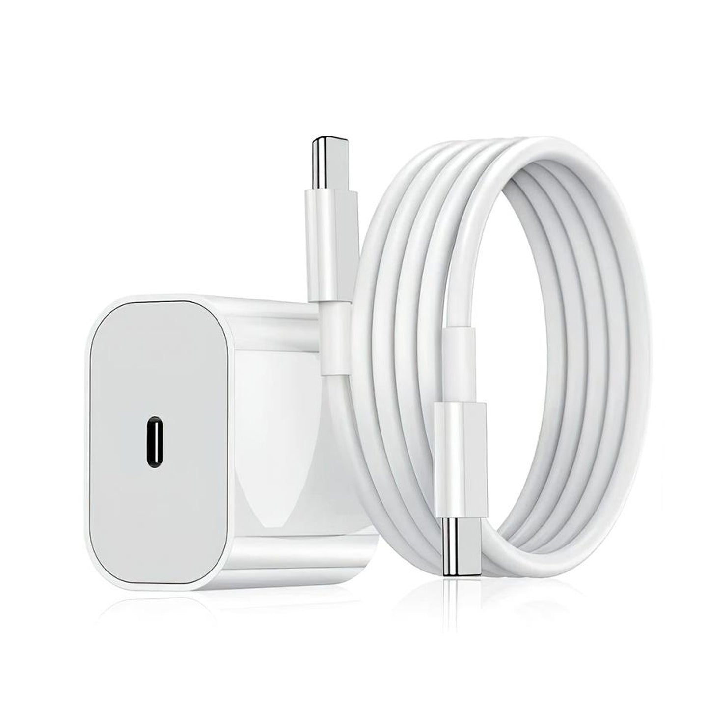 Snabbladdare för Samsung & iPhone 15/16/16E - 25W USB-C - Välj Variant