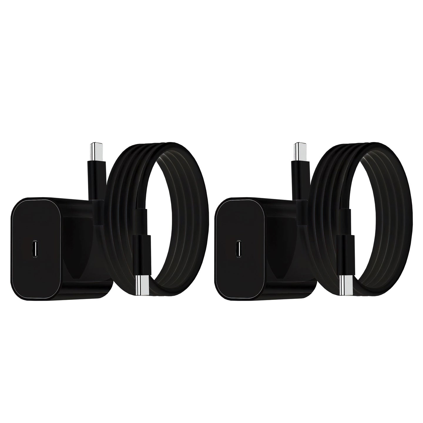 Snabbladdare för Samsung & iPhone 15/16/16E - 25W USB-C - Välj Variant