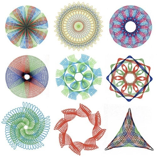 Spirograph Set med Pennor - 26-delar