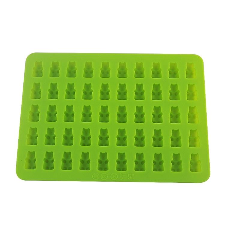 Silikonform Gummibjörnar - 100 Björnar - 2-Pack