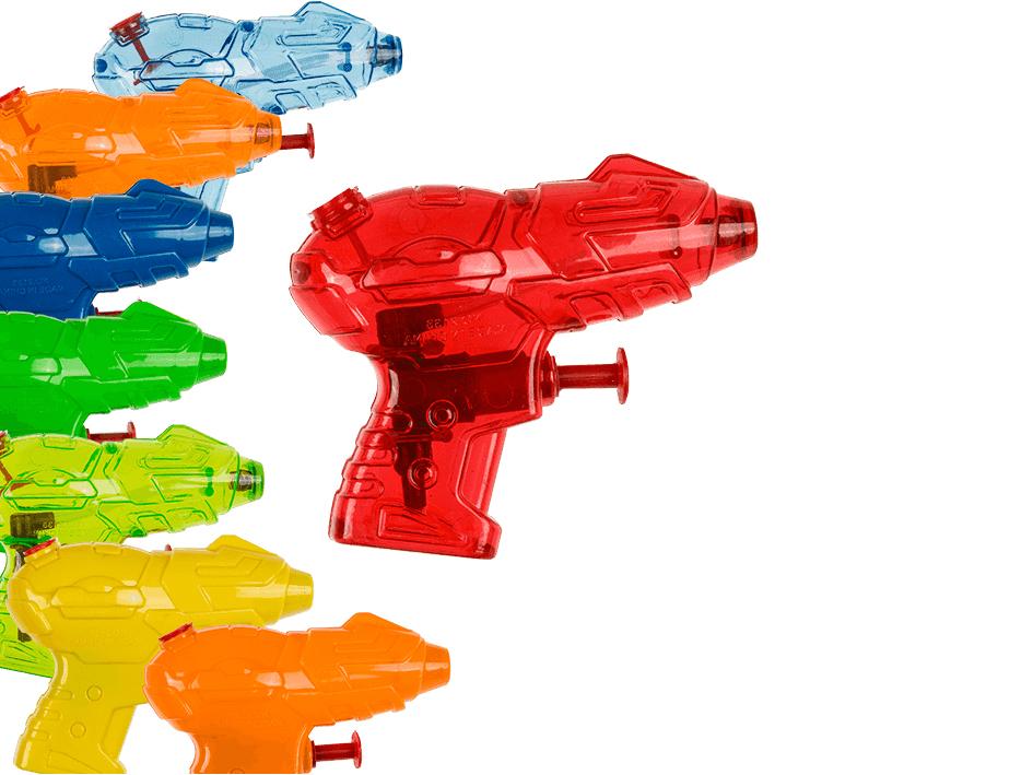 2-Pack - Vattenpistol / Leksakspistol - Pistol för Vatten & Lek