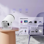 4K Projektor - Android 11, 5G Wi-Fi, Bluetooth - 150 ANSI
