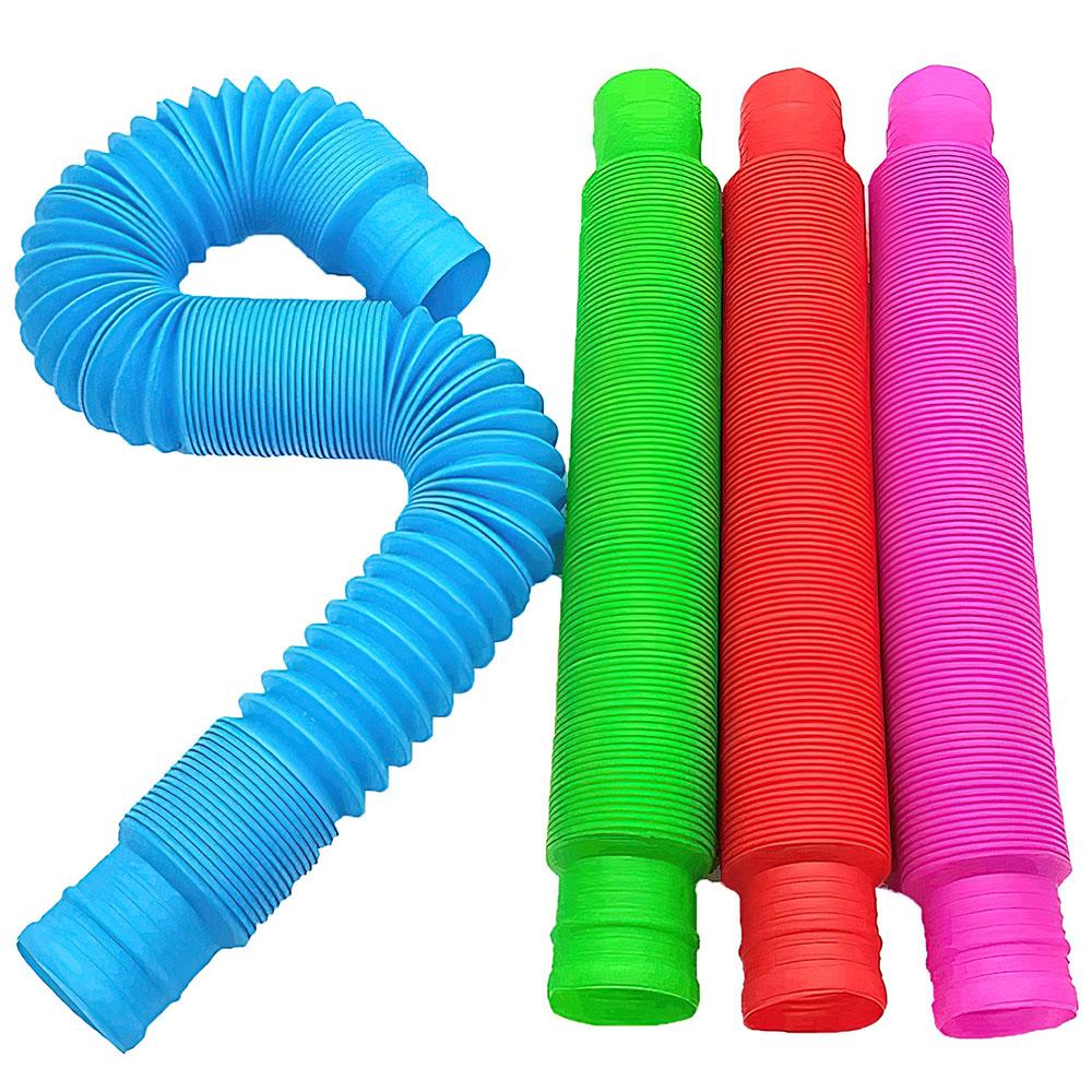 4-Pack - Pop Tube - Fidget Toys - Leksak / Sensory