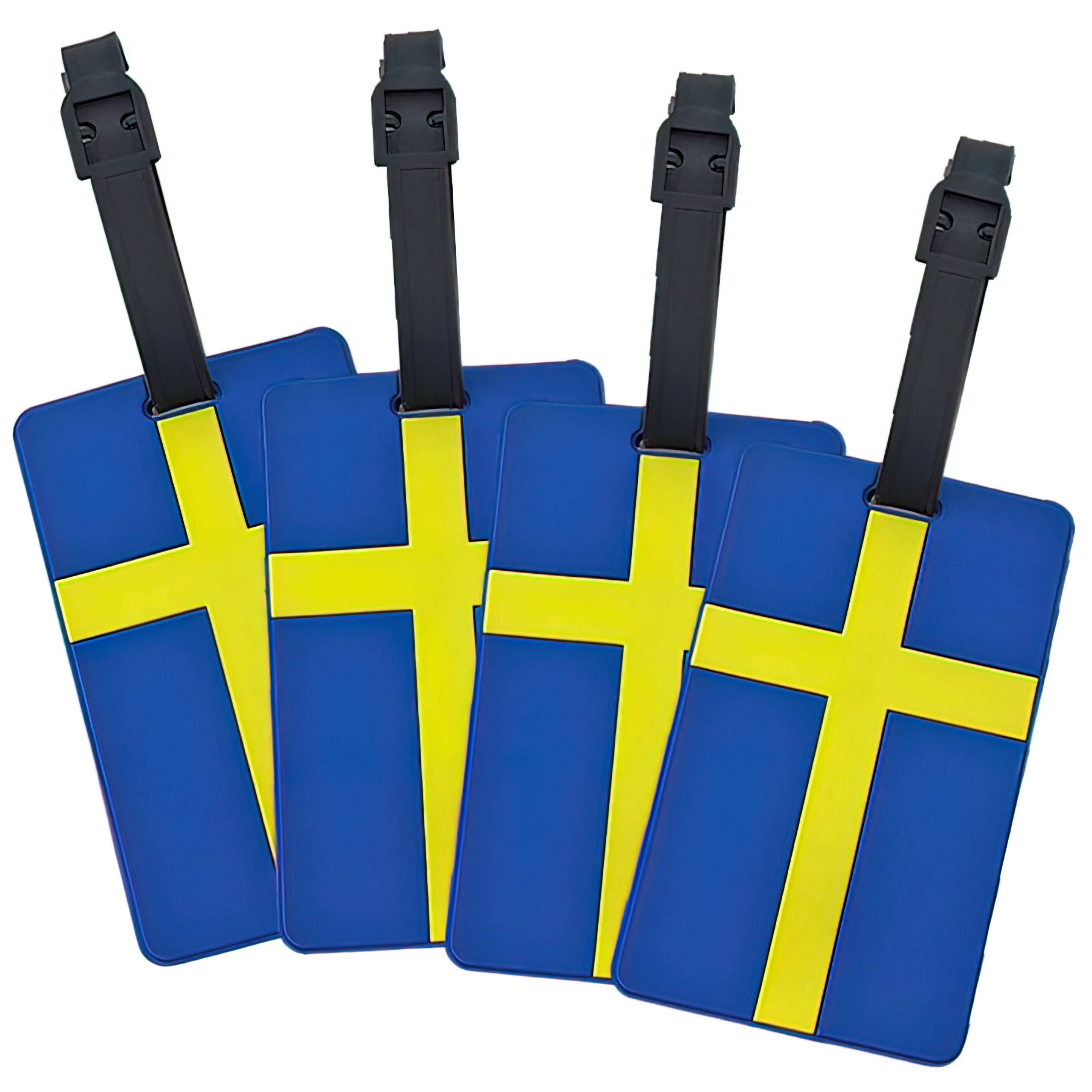 Bagagelapp / Tag till Bagage - Sverige Flagga - Till Resväska