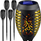 4-Pack - Trädgårdslampa Lykta Solcell