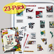 23-Pack - Marvel Kylskåpsmagneter - Spider-man, Iron Man m.m.