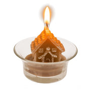 Värmeljus Jul - Pepparkakshus