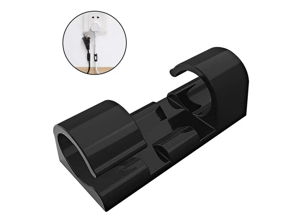 20-Pack Självhäftande Kabelhållare - Kabelclips