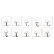 Självhäftande Krokar - 10-Pack