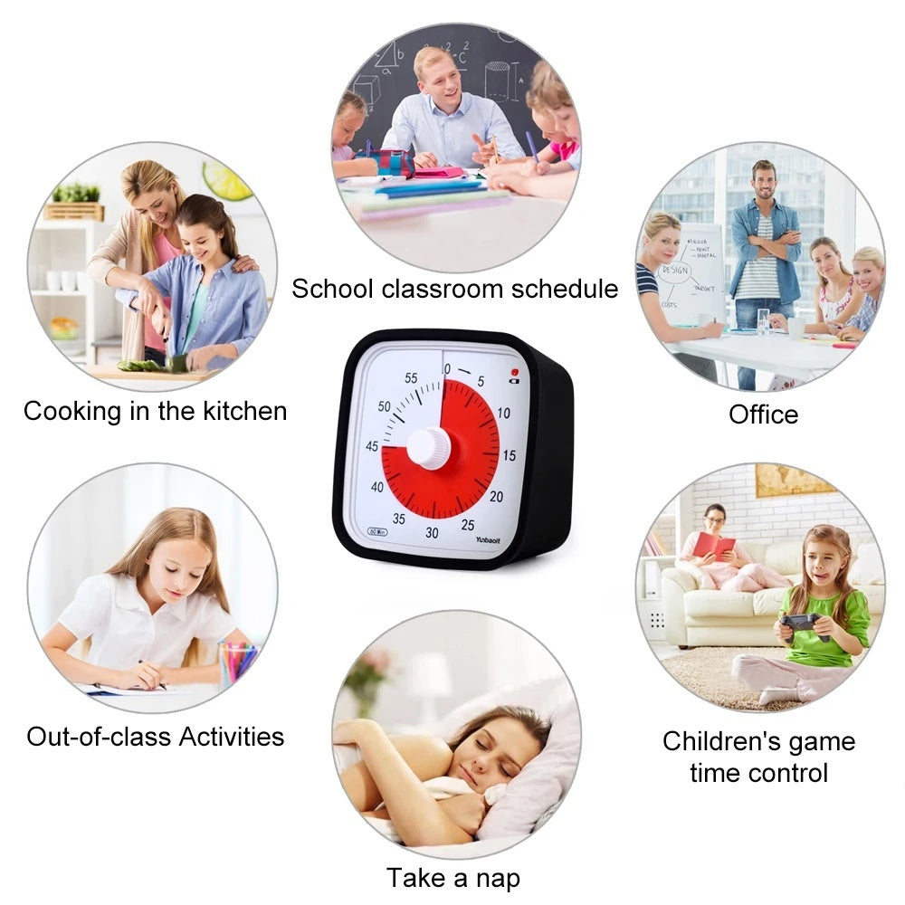 Visuell Timer för Klassrum - 60 minuter