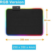 Gamingmusmatta med LED & RGB – Välj Storlek!
