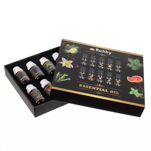 10-Pack - Doftolja / Parfymolja för Aromalampor - Olika dofter