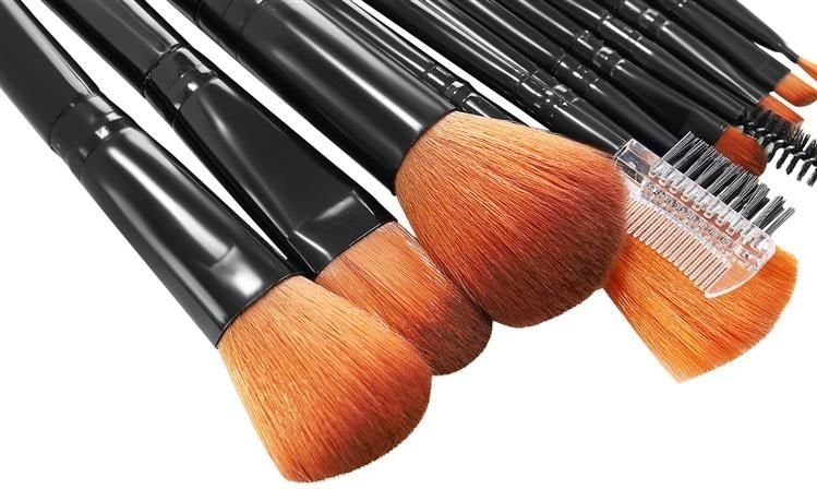 12-Pack - Sminkborstar Set - Smink Borstar