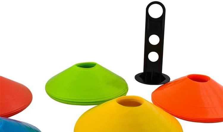 50-Pack - Markeringskoner / Träningskoner - Koner Träning