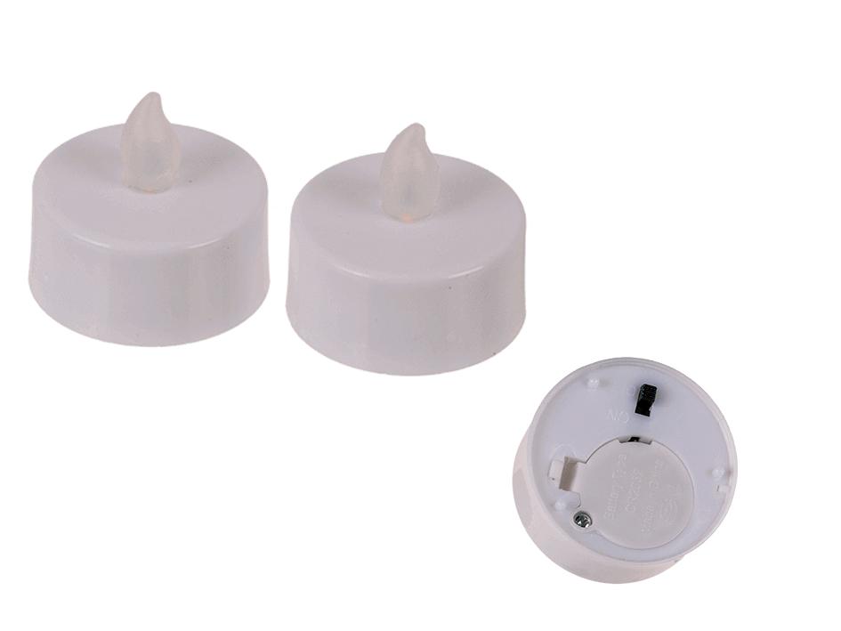 4-Pack - Batteridrivna Värmeljus / LED-ljus