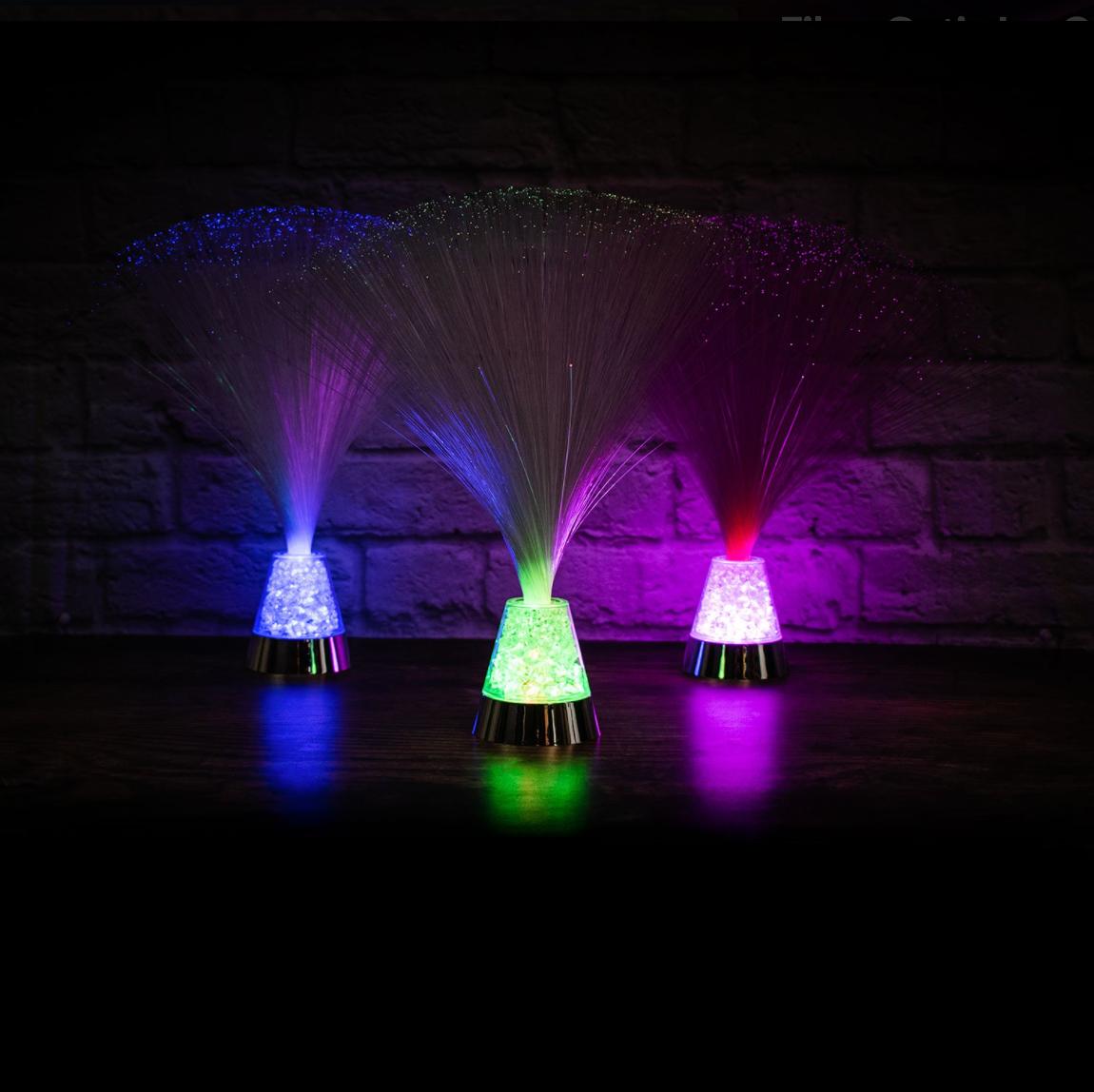 Fiberoptisk Lampa - Fiberlampa