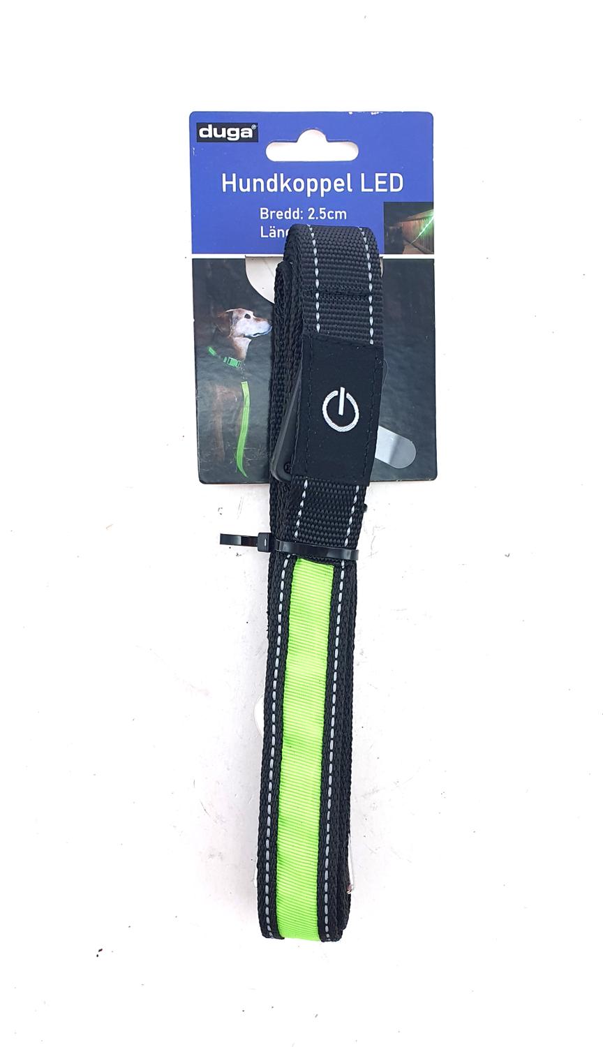 Hundkoppel med LED / Koppel för Hund - 175 cm
