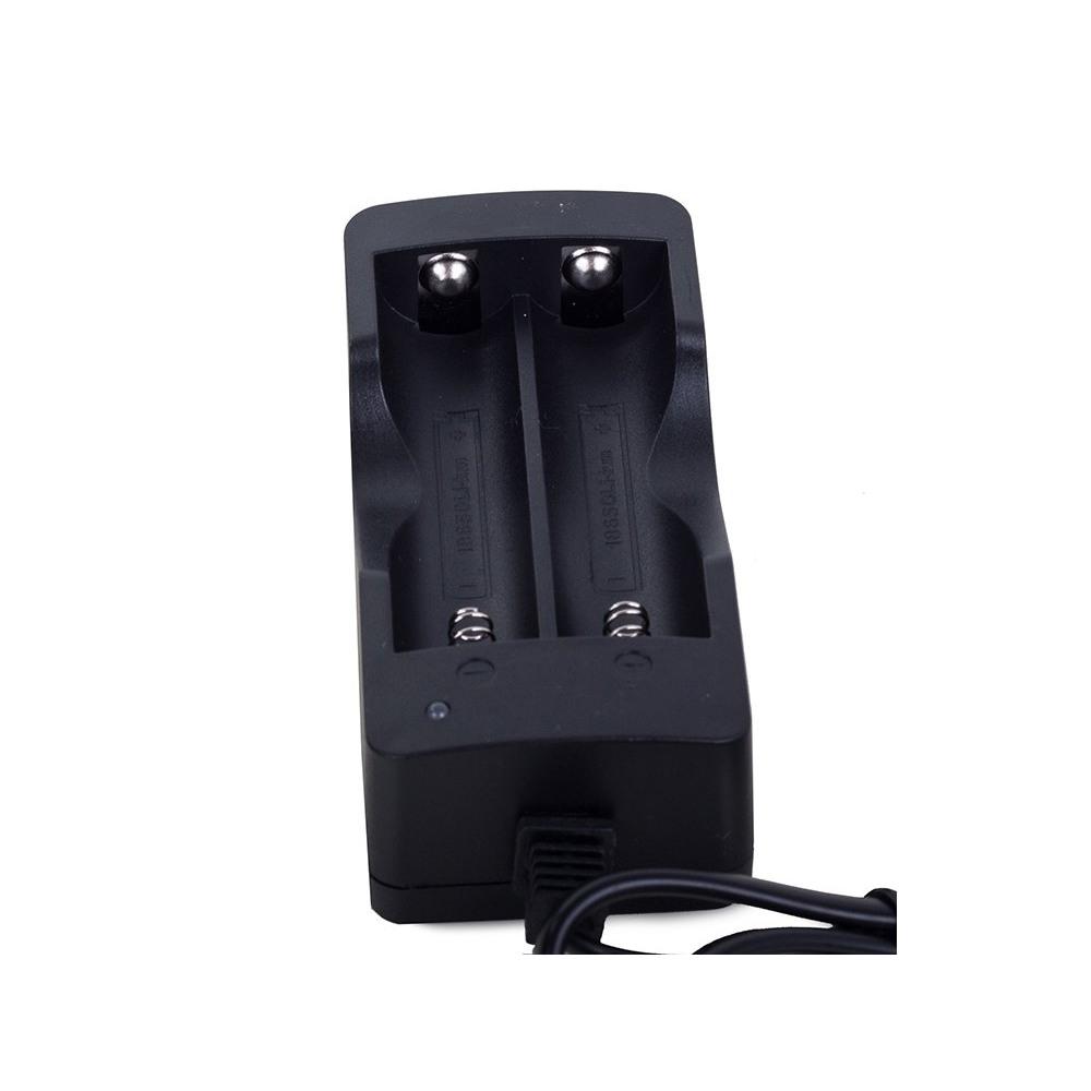 Batteriladdare för 18650 Litiumjonbatterier – 2-Pack