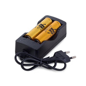 Batteriladdare för 18650 Litiumjonbatterier – 2-Pack