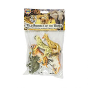Vilda Djur Set / Leksaksfigurer - 12-Pack