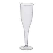 10-Pack Champagneglas i Plast / Plastglas - 100ml