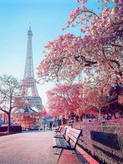 Diamantmålning Paris - 30x40cm