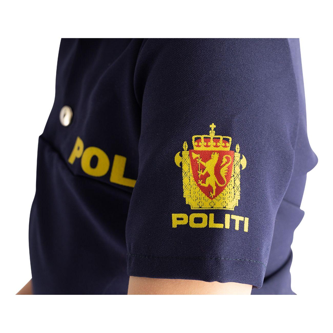 Norsk Polis Barn Maskeraddräkt