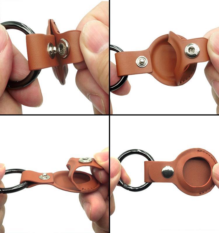 Skyddsfodral med Nyckelring för AirTag – 2-Pack