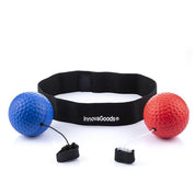 Reflexboll Boxning - Pannband med boll för att träna reflexer