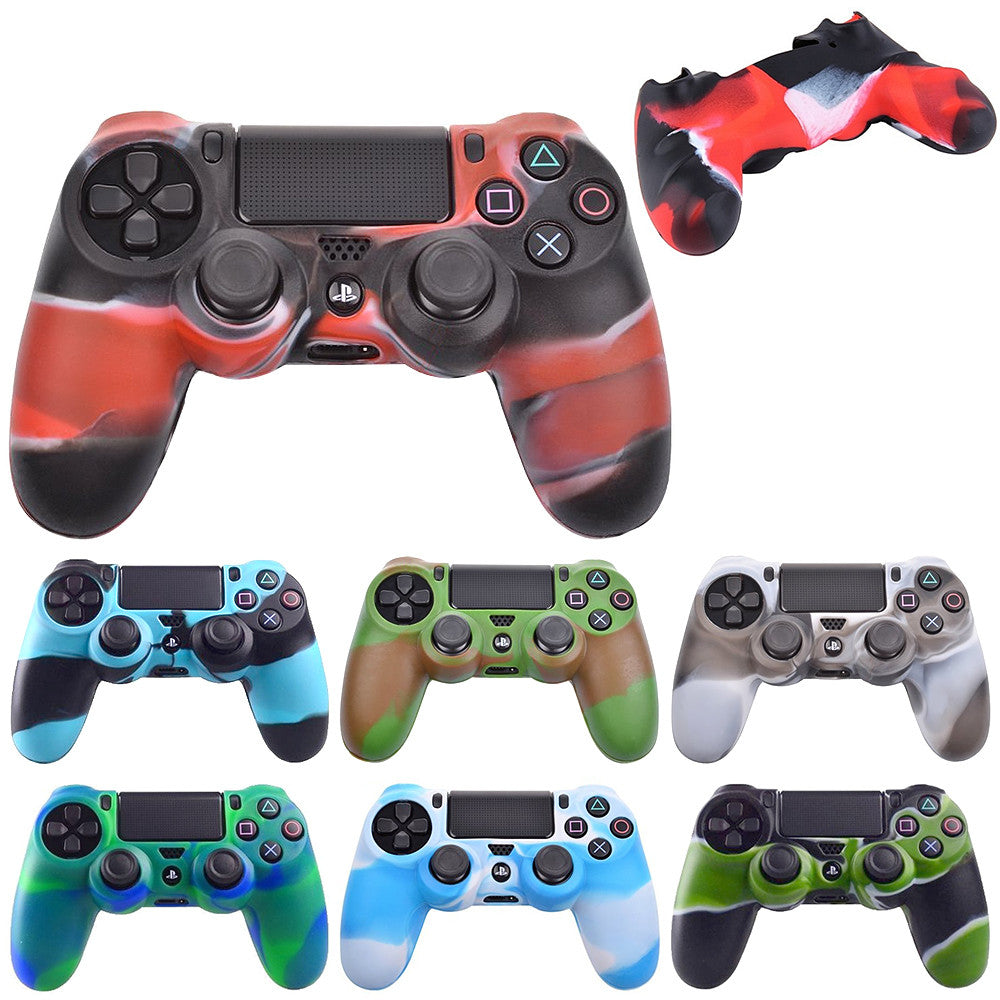 Silikonskydd / Skydd till PS4 Kontroll - Kamouflage