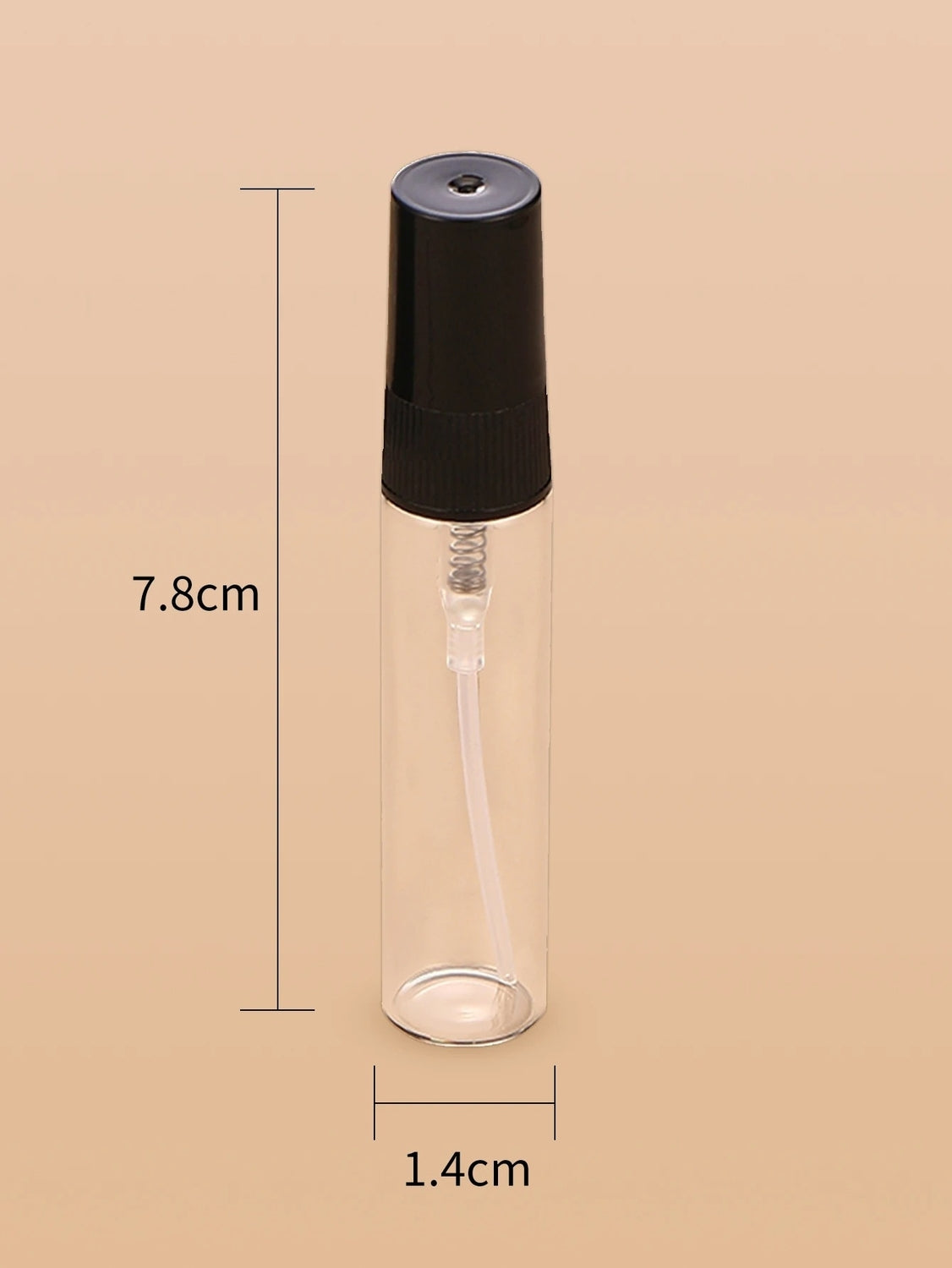 5-Pack - Sprayflaska / Miniflaska i Glas – 5 ml