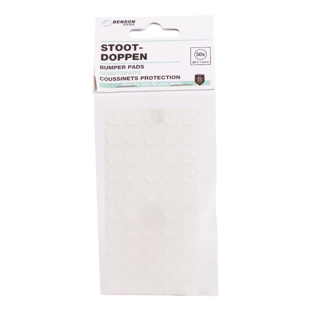 Gummipluttar 8 mm för Ljuddämpning – 50-Pack