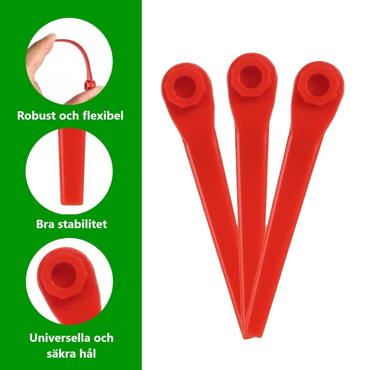 Knivar till Grästrimmer – 100-Pack