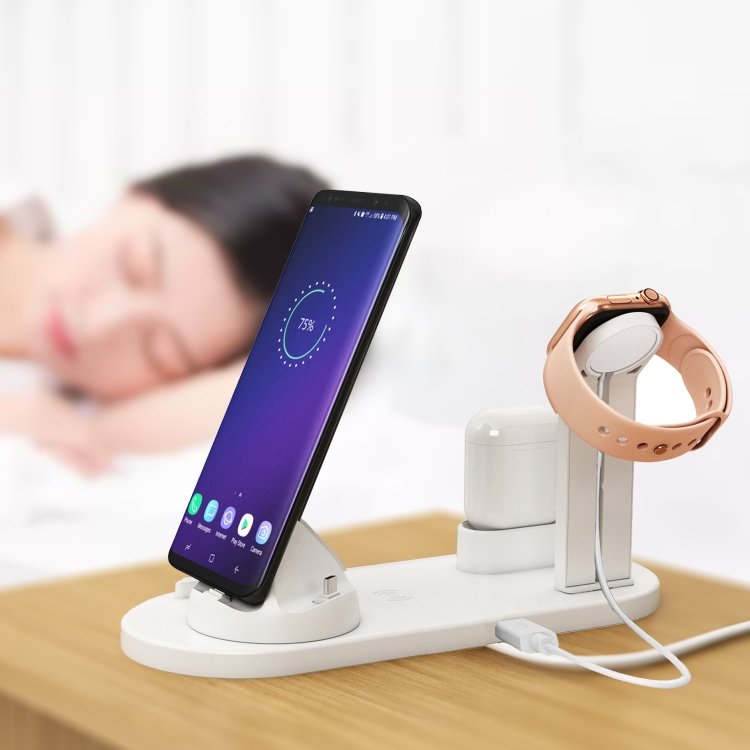 Laddningsstation för Mobil, Apple Watch & AirPods - Induktion
