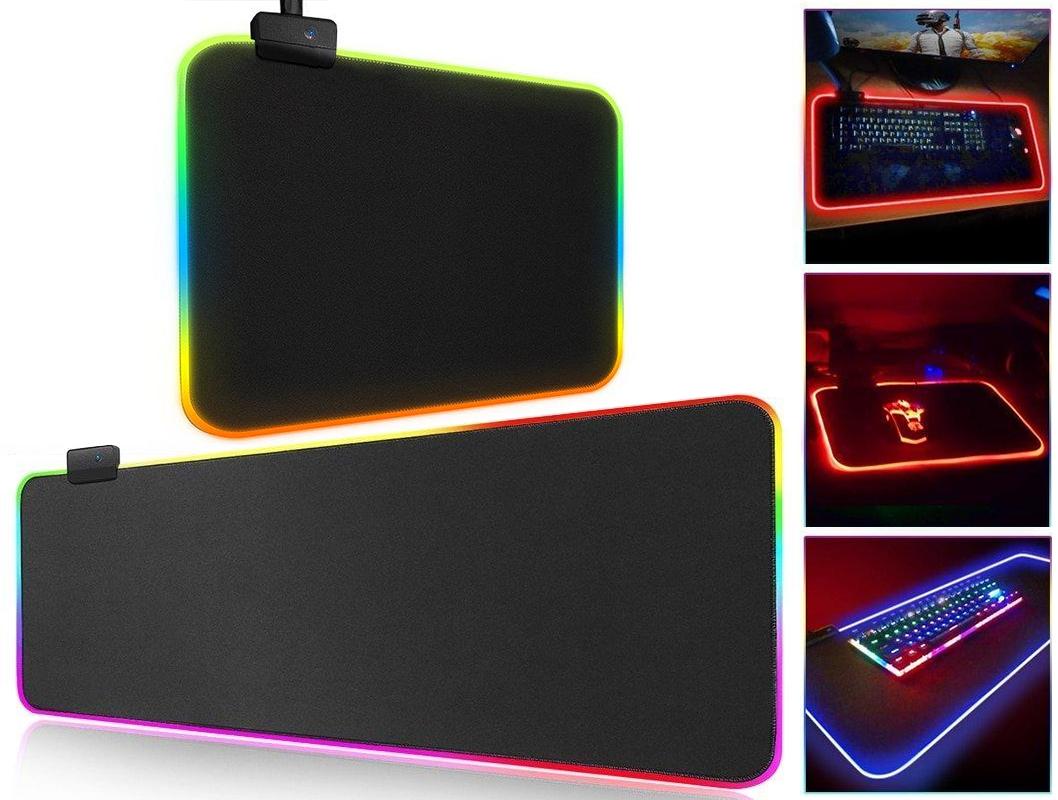 Gamingmusmatta med LED & RGB – Välj Storlek!
