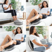 2-in-1 Shiatsu Massage med Värmare - Massera fötter & kropp