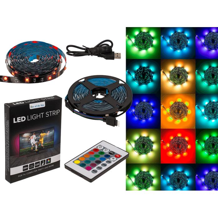5m LED-Strip Lights för TV / Ljusslinga / LED-list - RGB