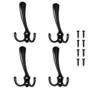 Trippel Väggkrok för Kläder – 4-Pack