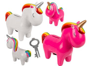 Sparbössa Enhörning / Spargris - Unicorn / Ponny - 19cm