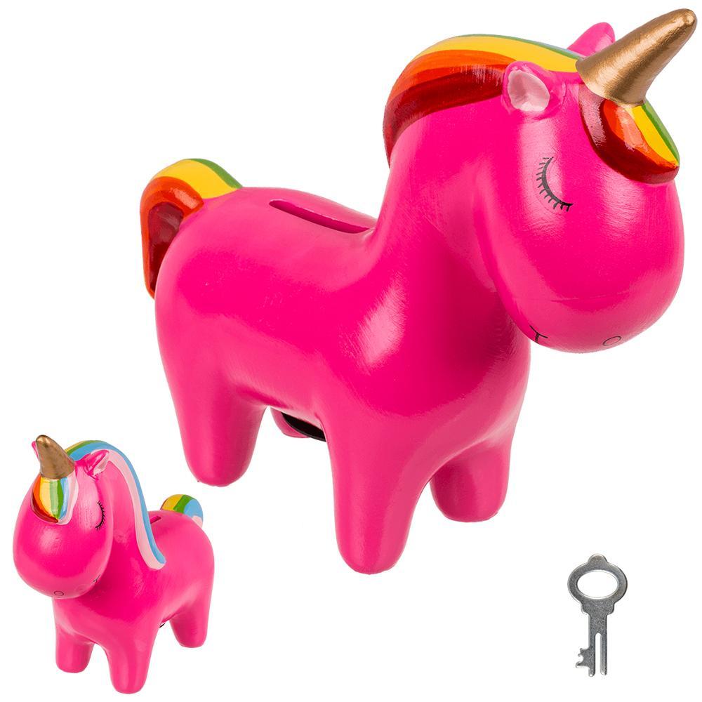 Sparbössa Enhörning / Spargris - Unicorn / Ponny - 19cm