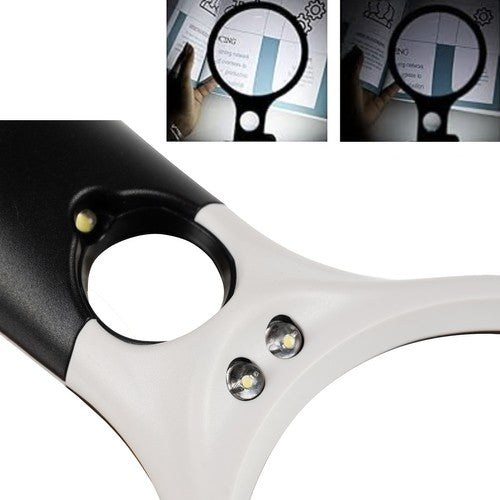 Förstoringsglas med LED-lampa