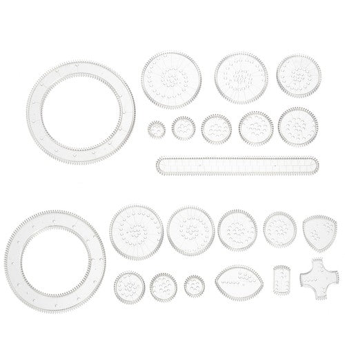 Spirograph Set med Pennor - 26-delar