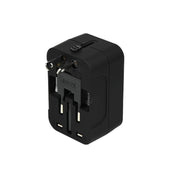 EU/US/UK/AU Reseadapter / Väggadapter med USB - Resa