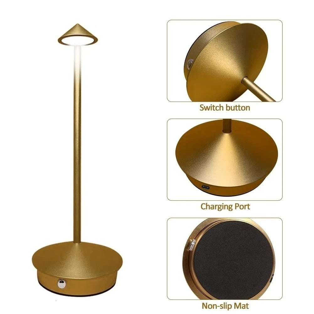 Bordslampa / Skrivbordslampa - Trådlös LED-lampa