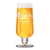 6-Pack - Carlsberg Ölglas - Stemmed - Glas till Öl
