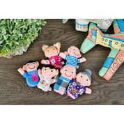 6-Pack Fingerdocka / Docka - Olika figurer
