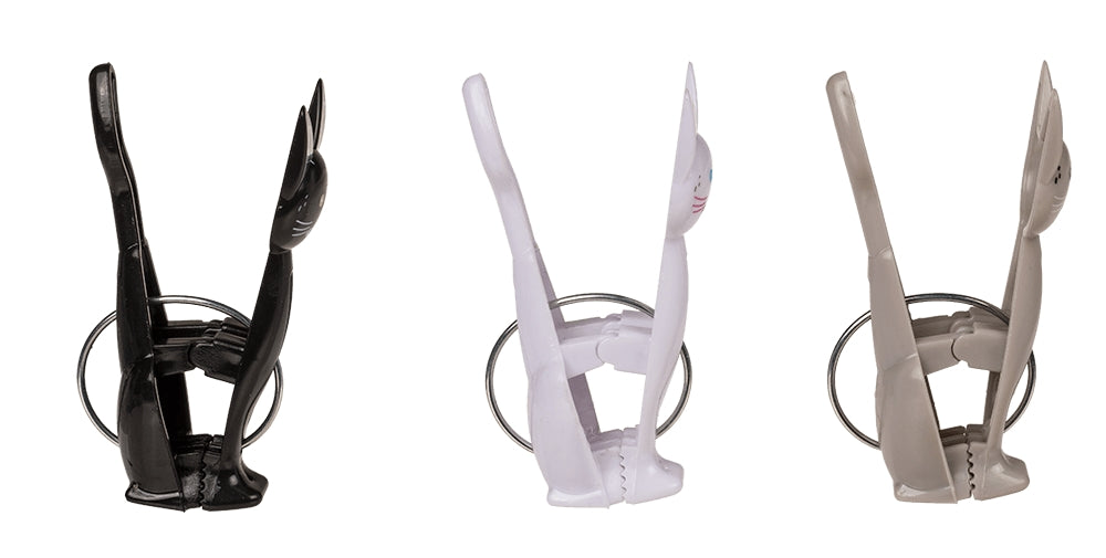 3-Pack - Påsklämma - Klämmor till Påse - Katt