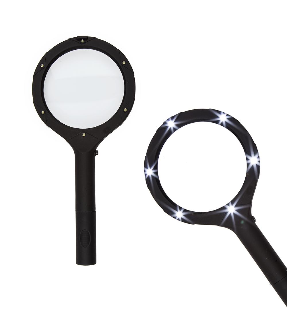 Förstoringsglas med LED-belysning